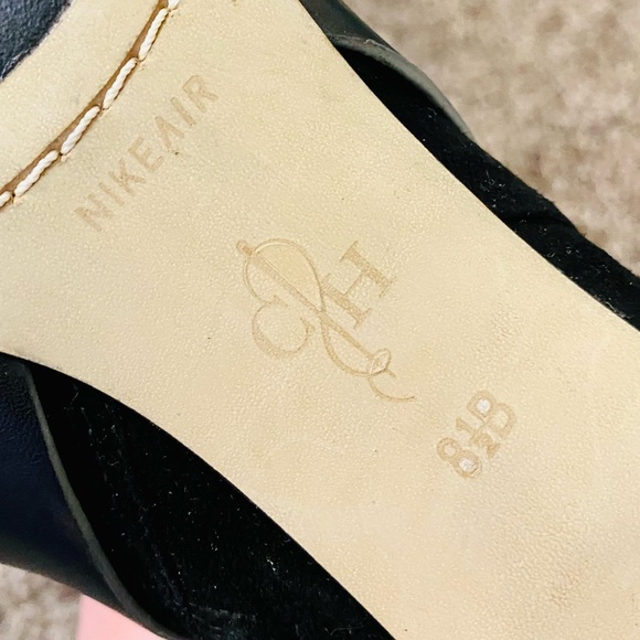 Cole Haan NikeAir Black Suede Calico Booties - Picture 15 of 17